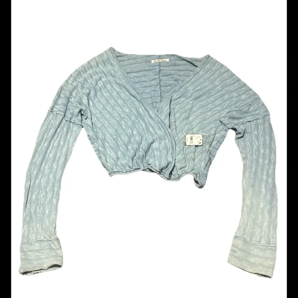 Women's Blue Long Sleeve Top - Picture 1 of 10